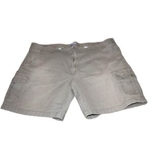 Ocean Coast Light Brown Cargo Shorts - Size 44 - 8” Inseam